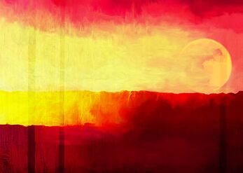 The heat of the day