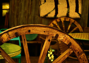 Wooden wheels 