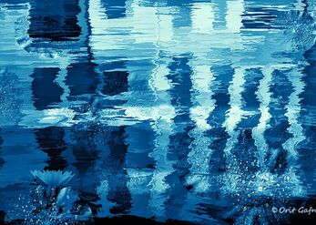 Over the water