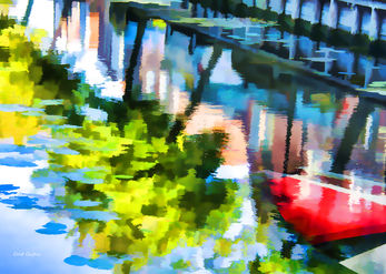 Sailing in a Painting 