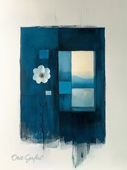 Window and flower