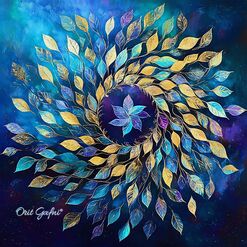 Leaf mandala II