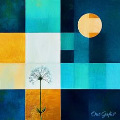 Blooming in an abstract world I