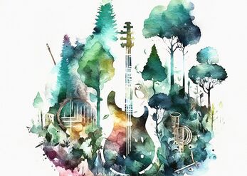 A musical forest